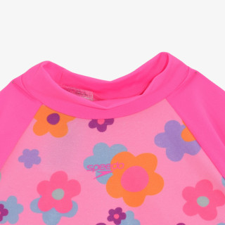 Speedo Long Sleeve Print Rash Guard 