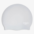 Speedo LONG HAIR CAP AU SILVER/WHITE 