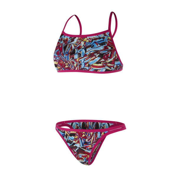 Speedo FLIP REV 2PCE TF PINK/BLUE 