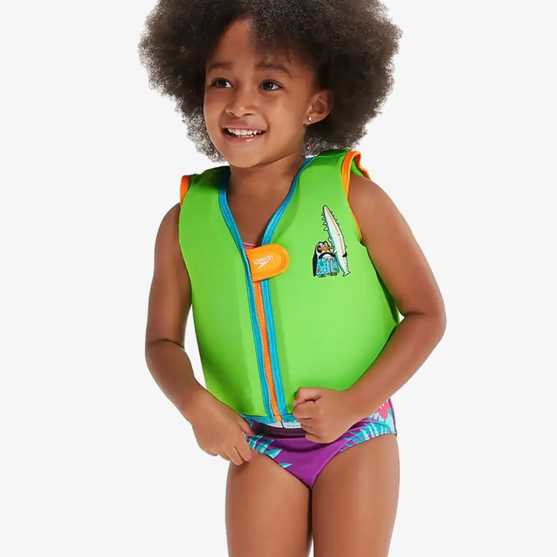 Speedo LEARN TO SWIM CHARACTER PRINTED FLOAT VEST 