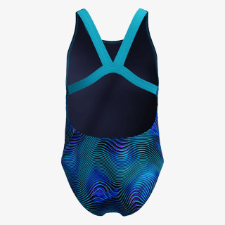 Speedo Print Leaderback One Piece 