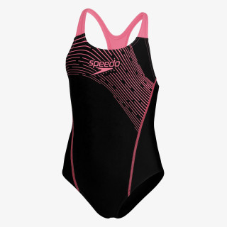 Speedo MEDLEY LOGO MDLT JF BLACK/PINK 