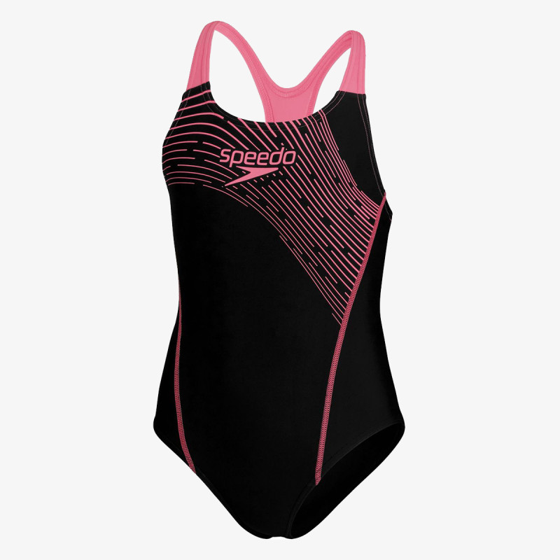 Speedo MEDLEY LOGO MDLT JF BLACK/PINK 