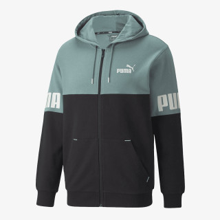 Puma P ER COLORBLOCK FULL-ZIP HOODIE TR 