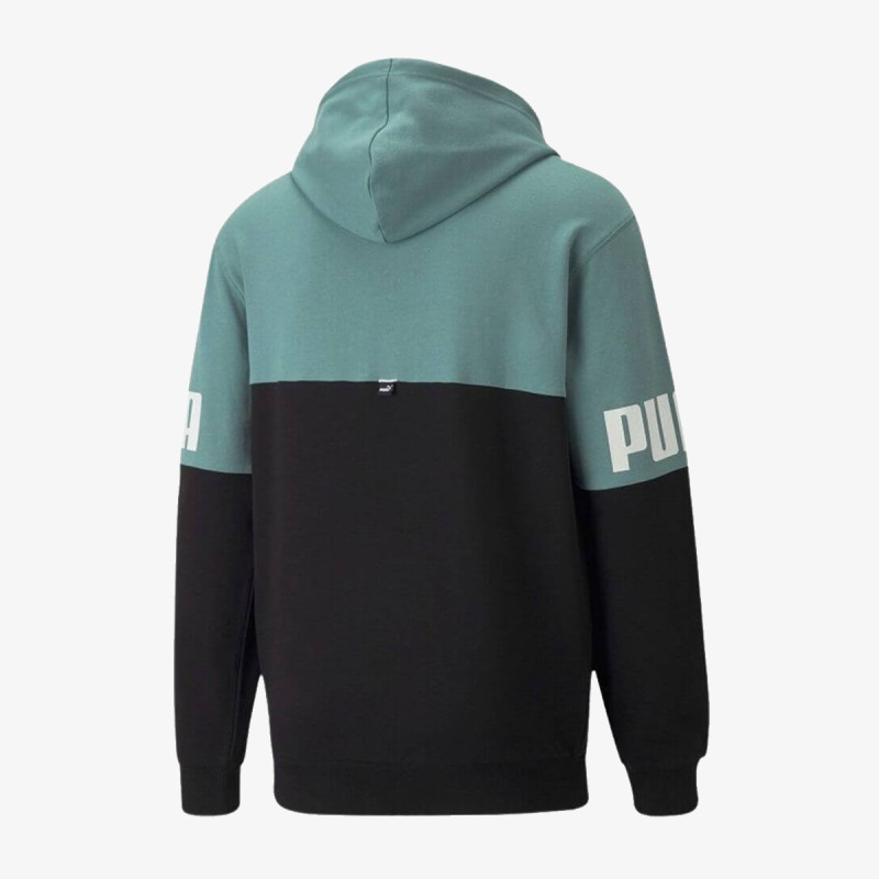 Puma P ER COLORBLOCK FULL-ZIP HOODIE TR 