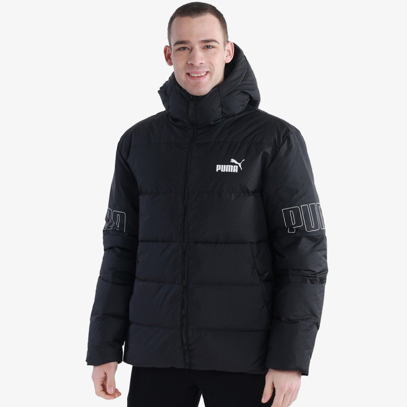 Puma PUMA POWER HOODED DOWN PUFFER