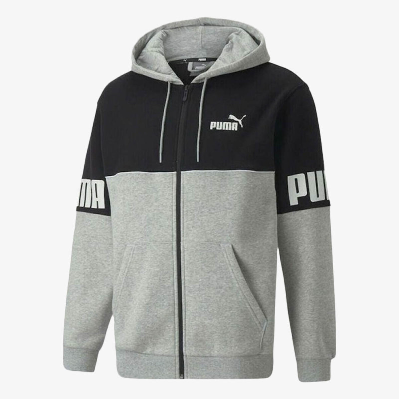 Puma POWER FULL-ZIP HOODIE 