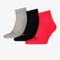 Puma UNISEX QUARTER PLAIN 3P 