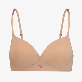 Puma PUMA SOFT PADDED BRA 1P HANG CHAMPAGNE 