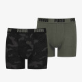 Puma PUMA KIDS LOGO AOP BOXER 2P ARMY GREEN 