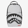 SPRAYGROUND RED STENCIL SHARK BACKPACK 