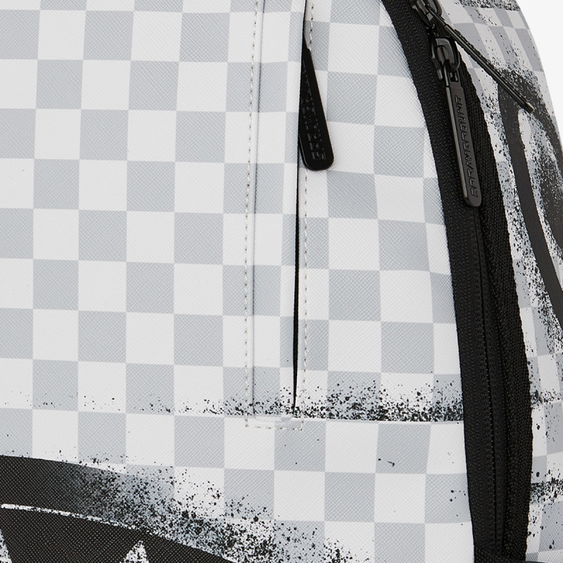 SPRAYGROUND RED STENCIL SHARK BACKPACK 