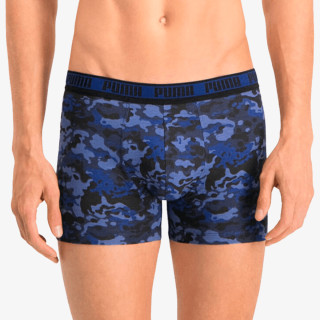 Puma PUMA MEN CAMO BOXER 2P BLUE   GREY MELAN