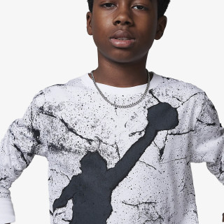 Nike JDB JUMPMAN CEMENT LS TEE 