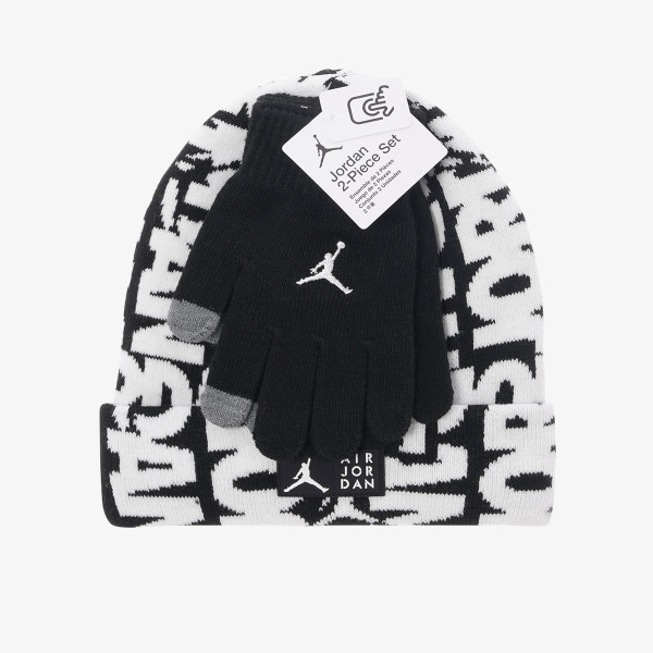 JAN AJ AOP BEANIE SET 