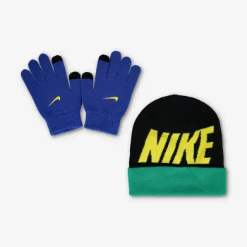 NIKE NAN WORDMARK COLORBLOCK BEANIE 