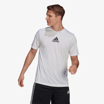 ADIDAS D2M 3 STRIPES T-SHIRT 