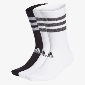 ADIDAS Glam 3-Stripes Cushioned Crew Sport 