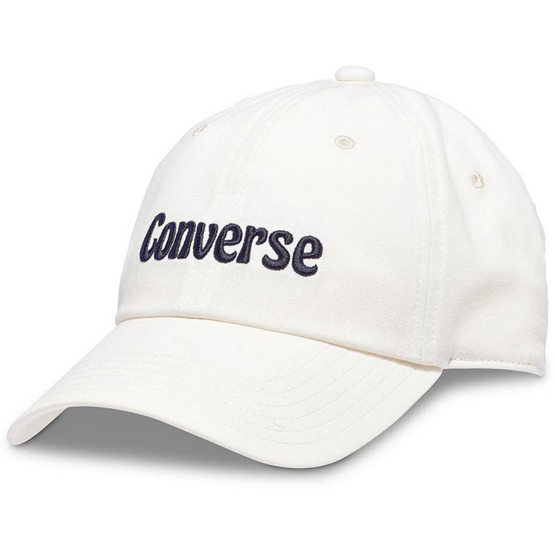 Converse EMBROIDERED CHAMBRAY BASEBALL HAT 