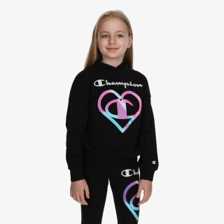 Champion GIRLS HEART HOODY 