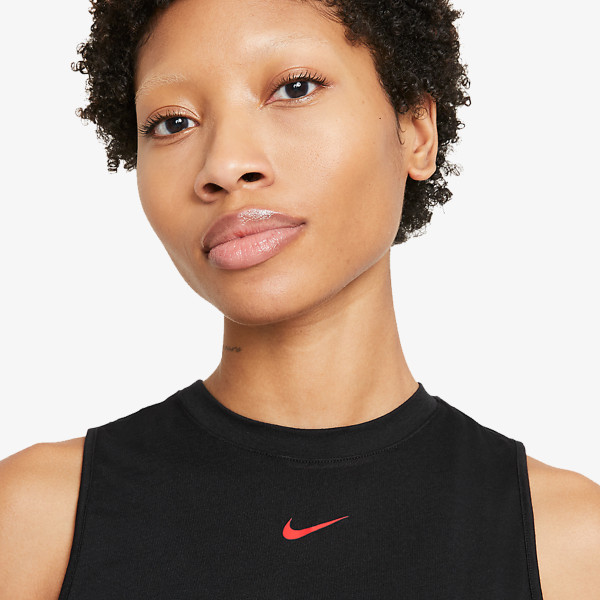 Nike W NK DRY CLRBK STRIPE MUSCL T 