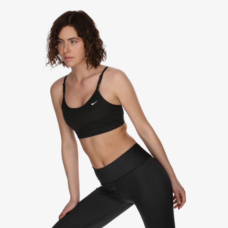 Nike W NK DF INDY GLTR STRPY BRA 