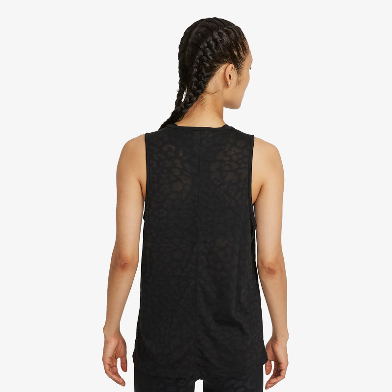Nike W NP DF SSNL AOP BRNT TANK 