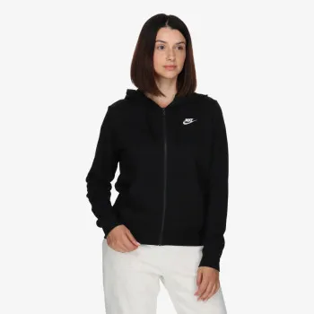 NIKE W NSW CLUB FLC FZ HOODIE STD DQ5471-010