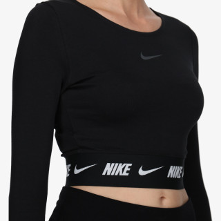 Nike W NSW CROP TAPE LS TOP 