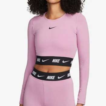 NIKE W NSW CROP TAPE LS TOP DX2315-522