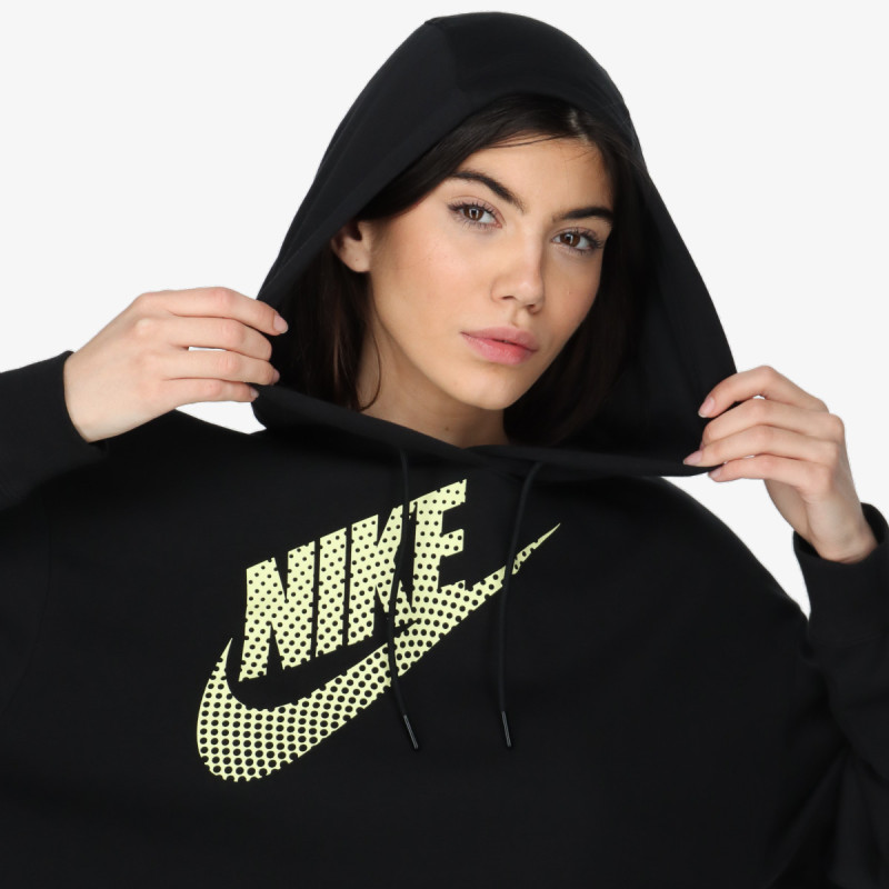 Nike NSW FLC PO HOODIE CROP DNC 