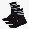 adidas 3-Stripes Cushioned Crew 3 Pairs 