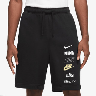 NIKE M NK CLUB+ FT SHORT MLOGO 