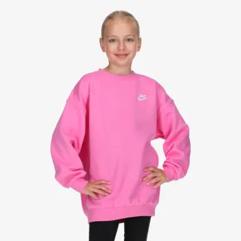 NIKE G NSW CLUB FLC OVRSZD CREW LBR 