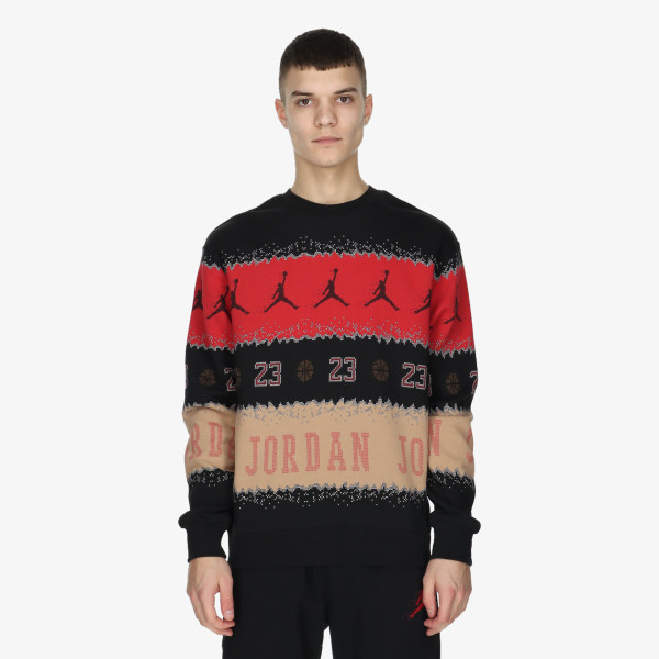 Nike M J ESS MMBR HLDY FLC CREW 