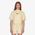 Nike W NSW MOCK SS TEE TRRY MS 