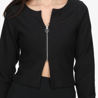Nike W NSW NK CHLL KNT RIB FZ CRDGN 