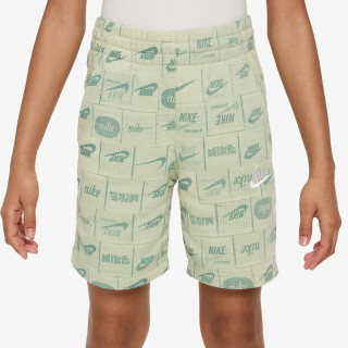 Nike K NSW CLUB FT SHORT AOP 