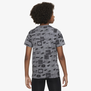 Nike K NSW TEE CLUB SSNL AOP HBR 