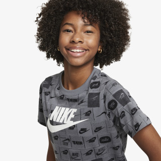 Nike K NSW TEE CLUB SSNL AOP HBR 