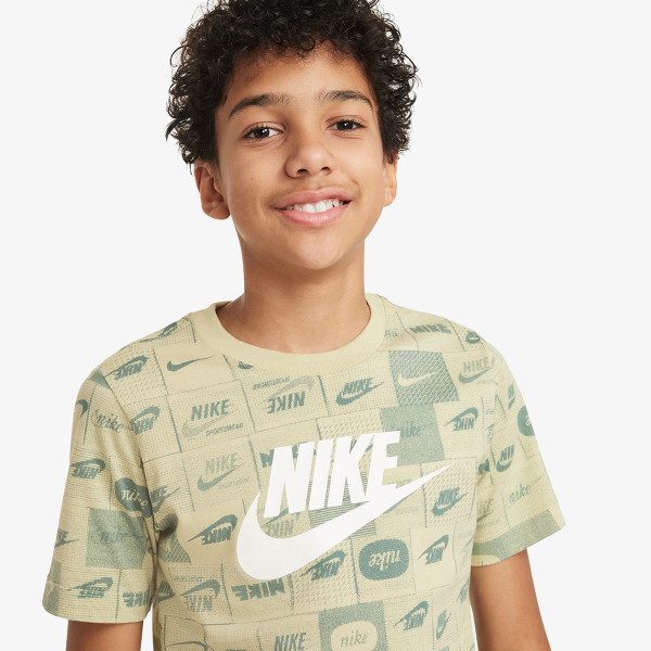 Nike K NSW TEE CLUB SSNL AOP HBR 