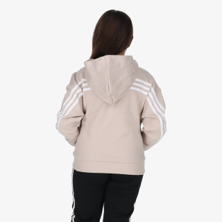 adidas Mikina s kapucňou Future Icons 3-Stripes Full-Zip 