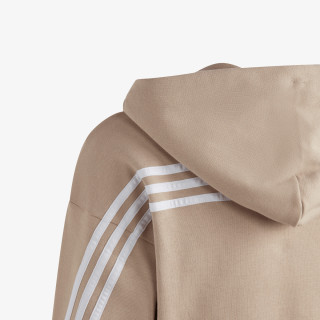 adidas Mikina s kapucňou Future Icons 3-Stripes Full-Zip 