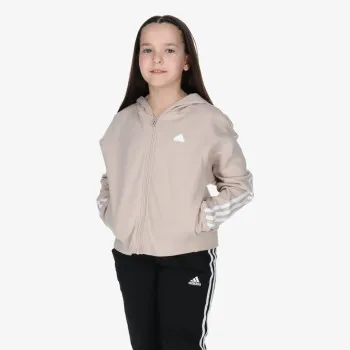 adidas Mikina s kapucňou Future Icons 3-Stripes Full-Zip 