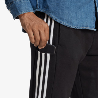 adidas Tepláky Essentials French Terry Tapered Cuff 3-Stripes 