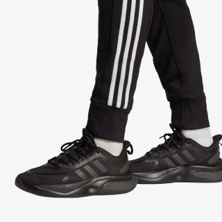 adidas Tepláky Essentials French Terry Tapered Cuff 3-Stripes 