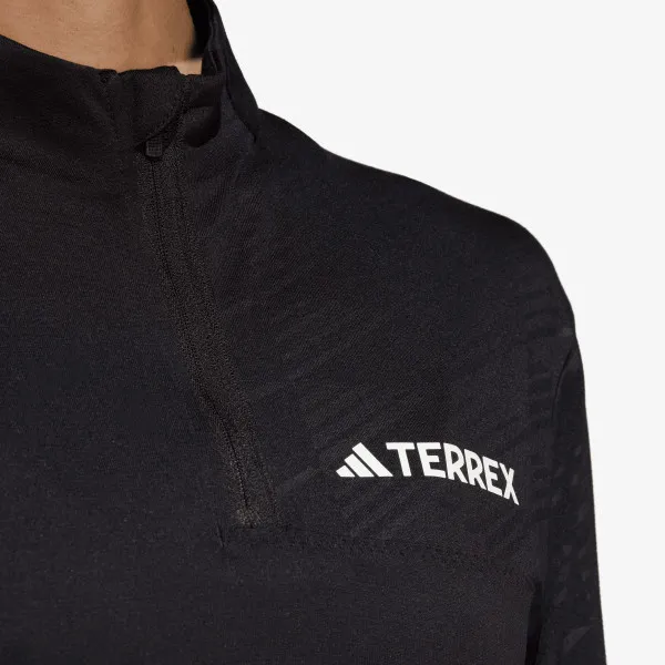 adidas Tričko Terrex Multi Half-Zip Long Sleeve 