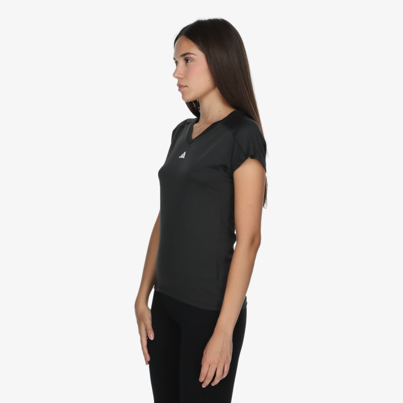 adidas Tričko AEROREADY Train Essentials Minimal Branding V-Neck 