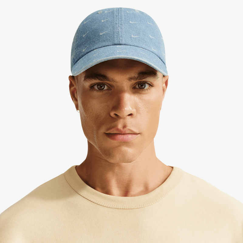 Nike U NK CLUB CAP U CB DENIM AOP L 