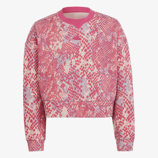 adidas Future Icons Allover Print Sweatshirt 